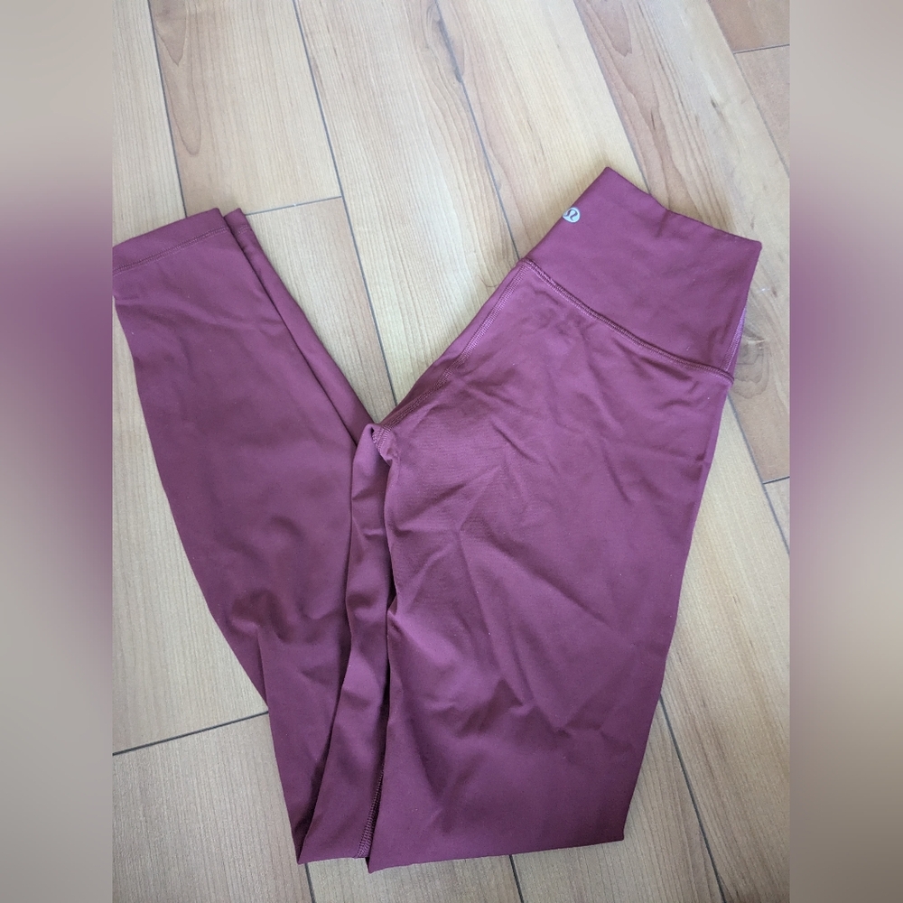 Lululemon 2021 Wunder Under High-Rise Tight 28" Luxtreme Grape Thistle Size US 4 - Picture 2 of 6